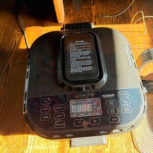 NuWave Brio Digital Air Fryer – Black | Preheat, Roast, Reheat | Tested & Workin